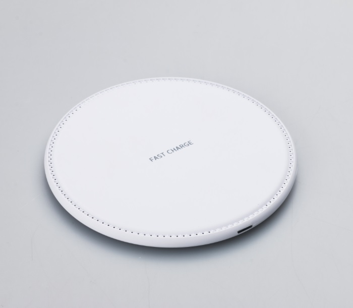 10W Qi Wireless Charger for iPhone X/8/8 Plus/Samsung Galaxy Note 8/S9/S9+/S8 Ultra Thin Slim Aluminium Alloy Fast Charging Pad